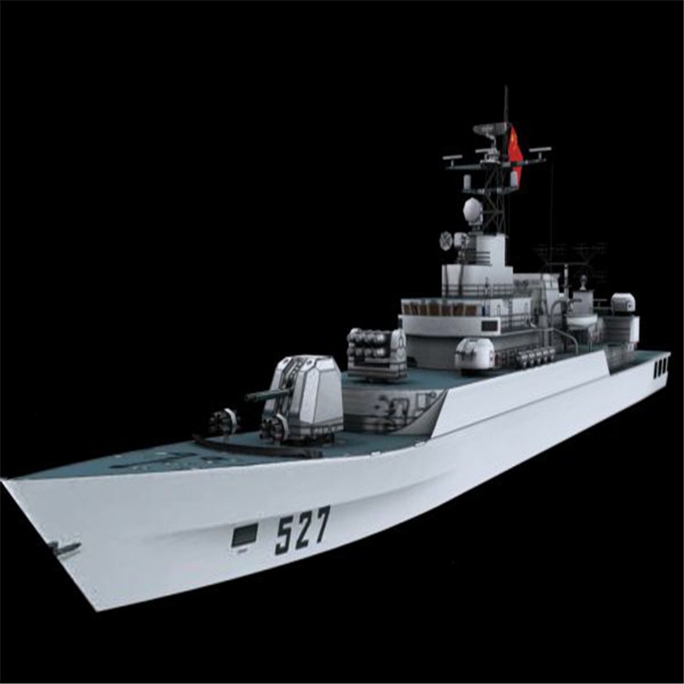漳县3d护卫舰模型